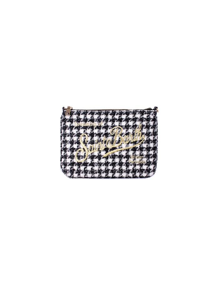 MC2 SAINT BARTH Evening Clutch Bag White black