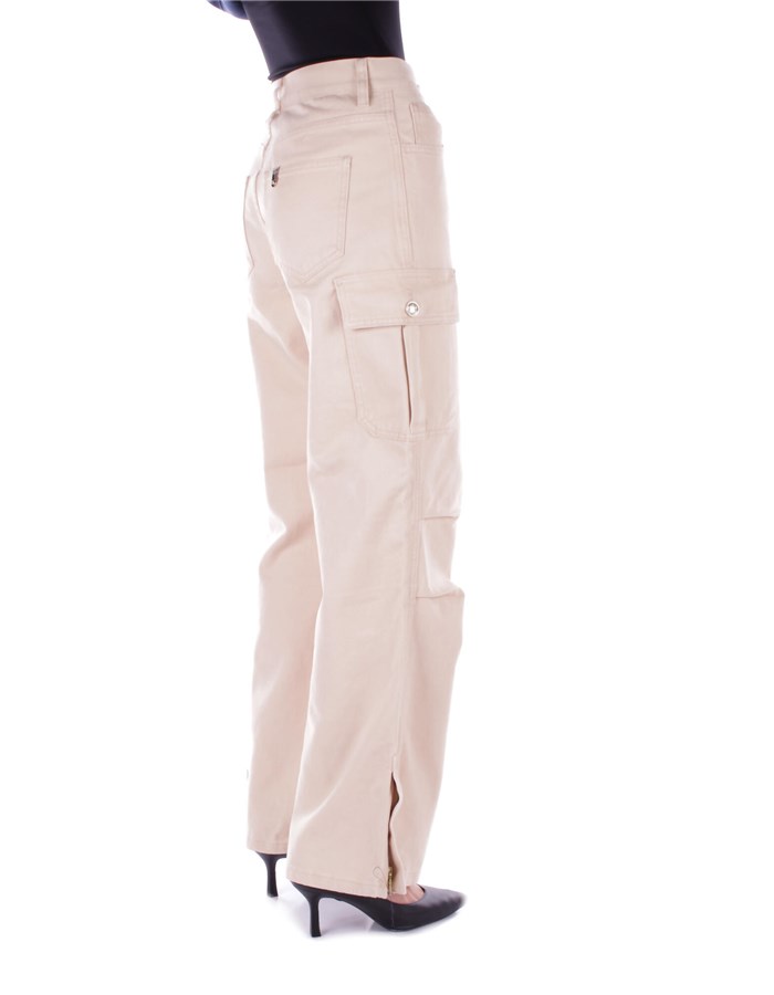 LIU JO Trousers Cargo Women UA4088TS057 4 