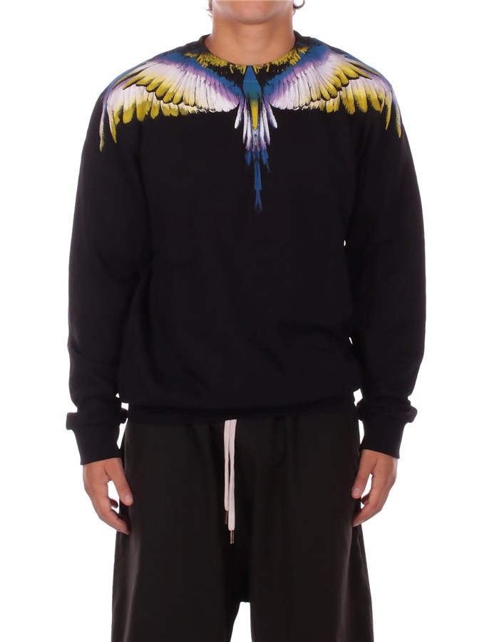 MARCELO BURLON COUNTY OF MILAN Crewneck Black