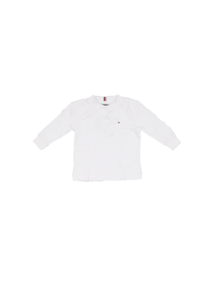TOMMY HILFIGER Manica Lunga Bianco