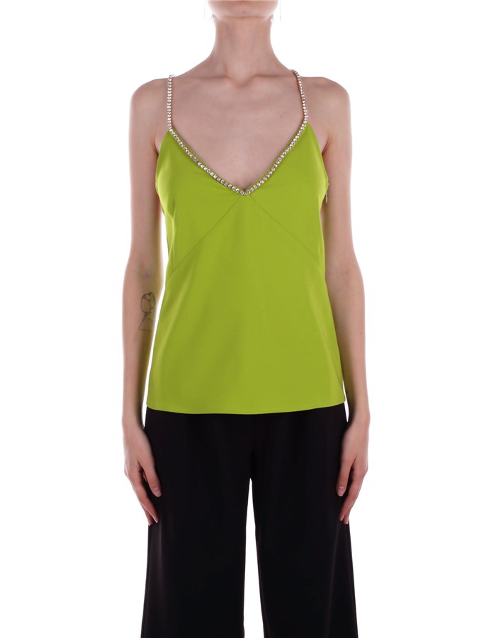 LIU JO Top Spalle Scoperte CA4184 TS058 Verde