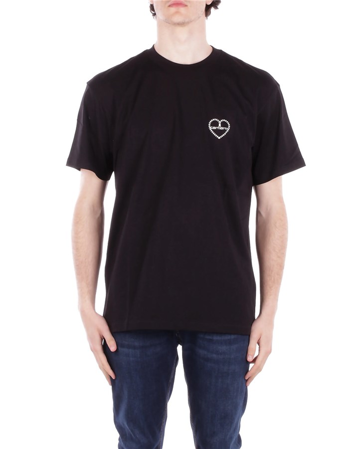 CARHARTT WIP Short sleeve Black white