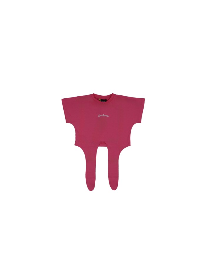 DISCLAIMER Short sleeve Fuchsia