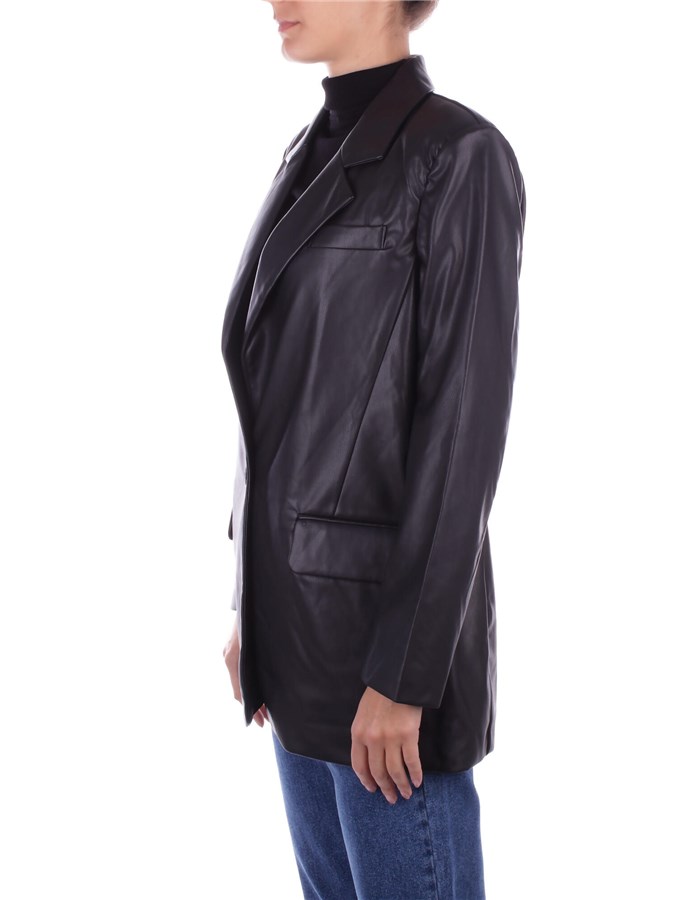ONLY Leather jackets Black