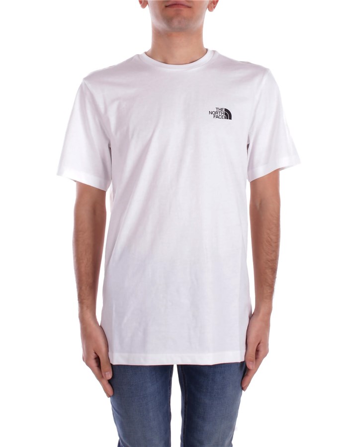 THE NORTH FACE Short sleeve white