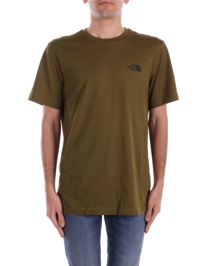 THE NORTH FACE Short sleeve Forest green