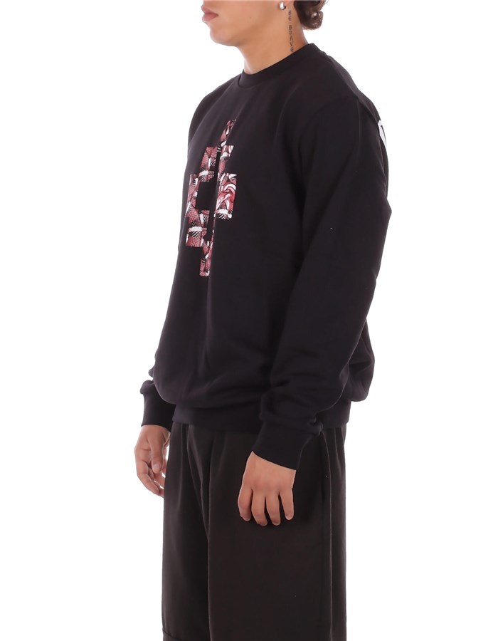 MARCELO BURLON COUNTY OF MILAN Felpe Girocollo Nero