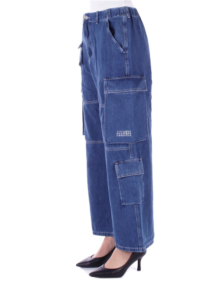 MM6 MAISON MARGIELA Wide Fund Blue