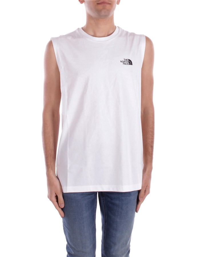 THE NORTH FACE Sleeveless white