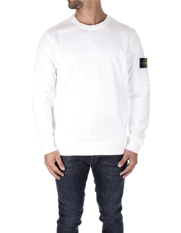 STONE ISLAND Sweatshirt white