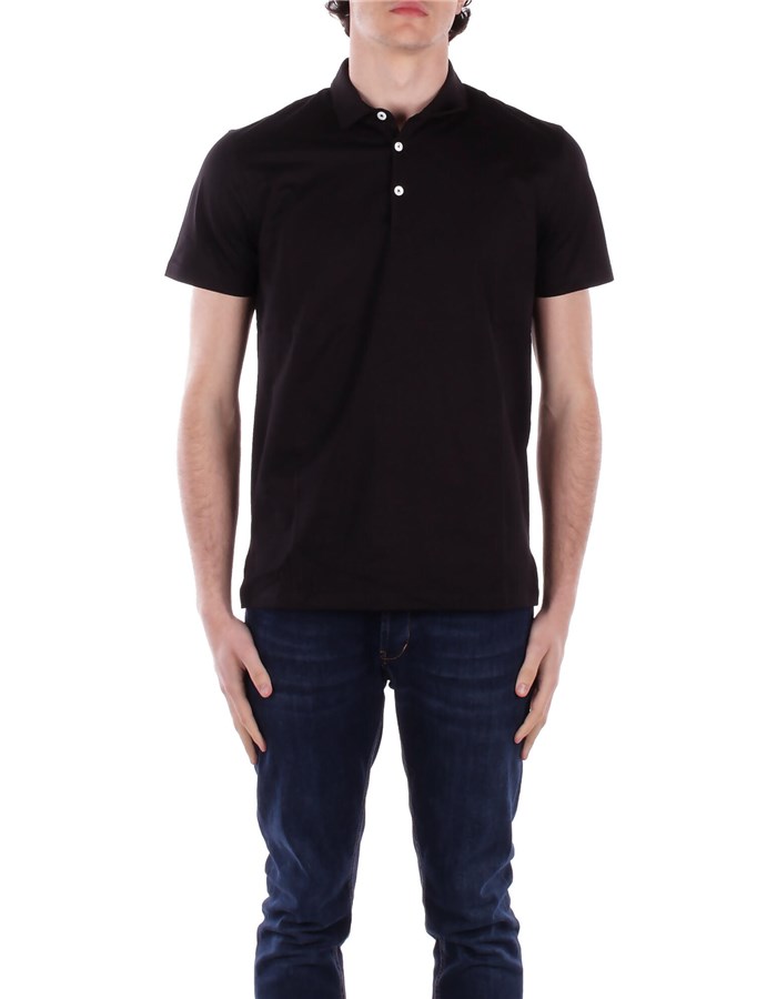 DONDUP Maniche Corte Nero
