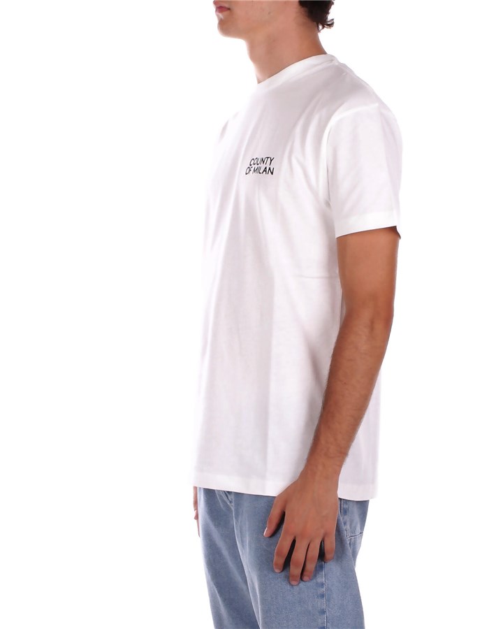 MARCELO BURLON COUNTY OF MILAN Manica Corta Off white