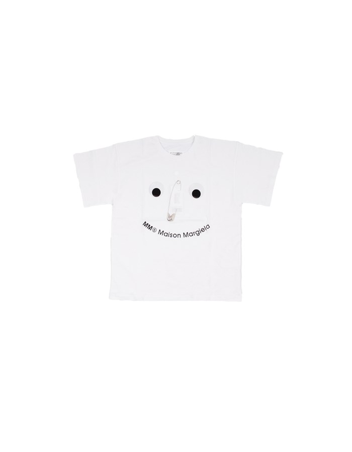 MM6 MAISON MARGIELA Manica Corta Bianco