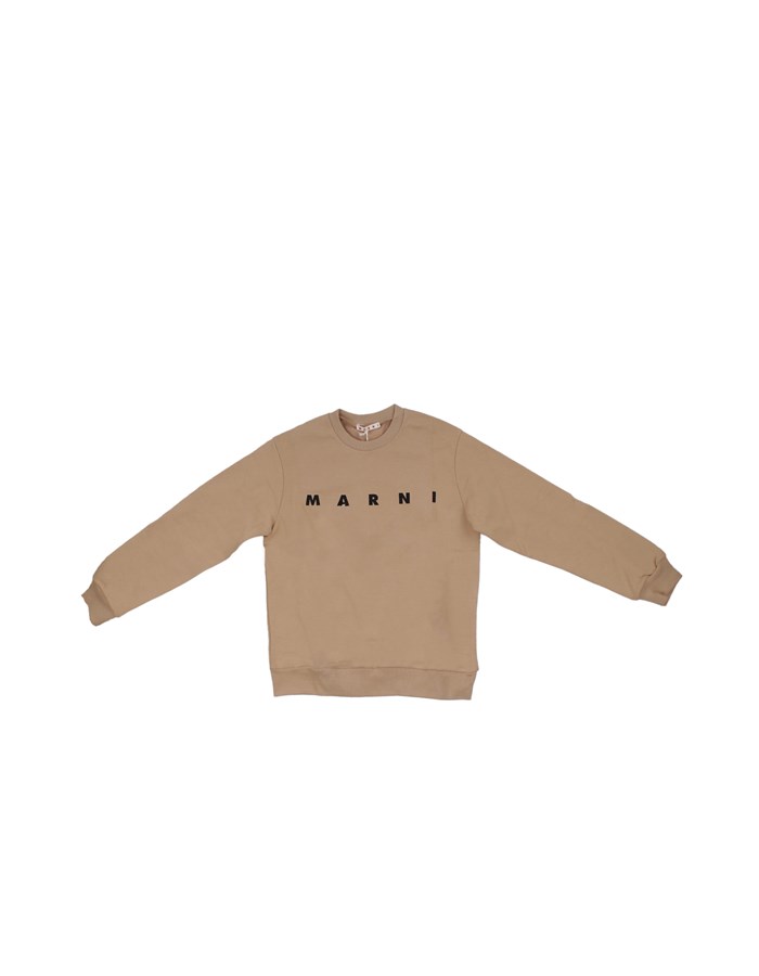 MARNI Felpe Girocollo Beige
