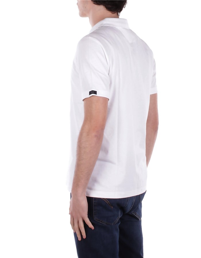 FAY Polo Maniche Corte Uomo NPMB2501340 2 
