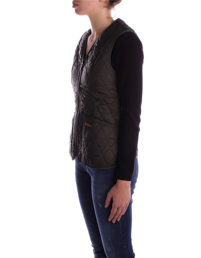 BARBOUR Vests Dark olive