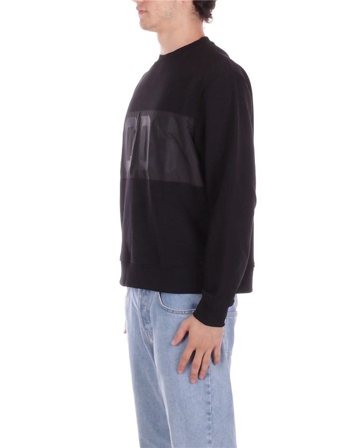 GCDS Felpe Girocollo Black