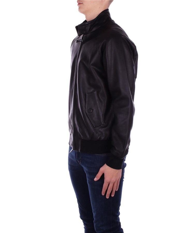 BARACUTA Jackets Black