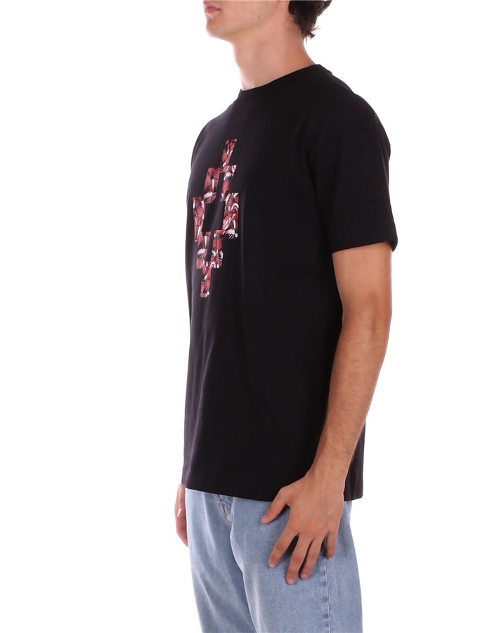 MARCELO BURLON COUNTY OF MILAN Manica Corta Nero