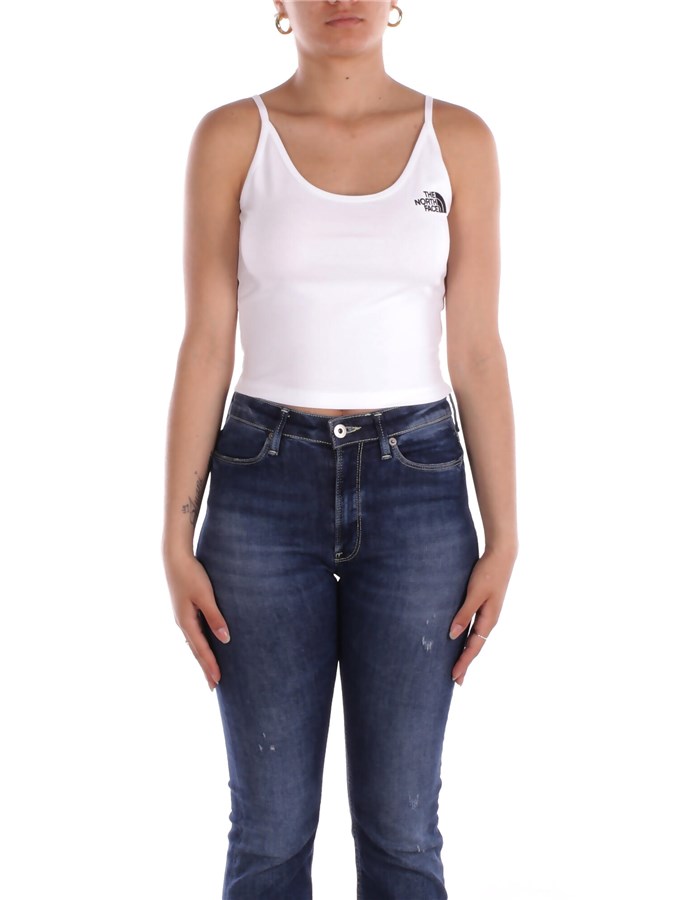 THE NORTH FACE Tanks white