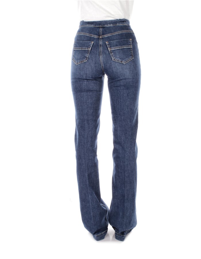 ELISABETTA FRANCHI Jeans Fondo Largo Donna PJ44D41E2 3 