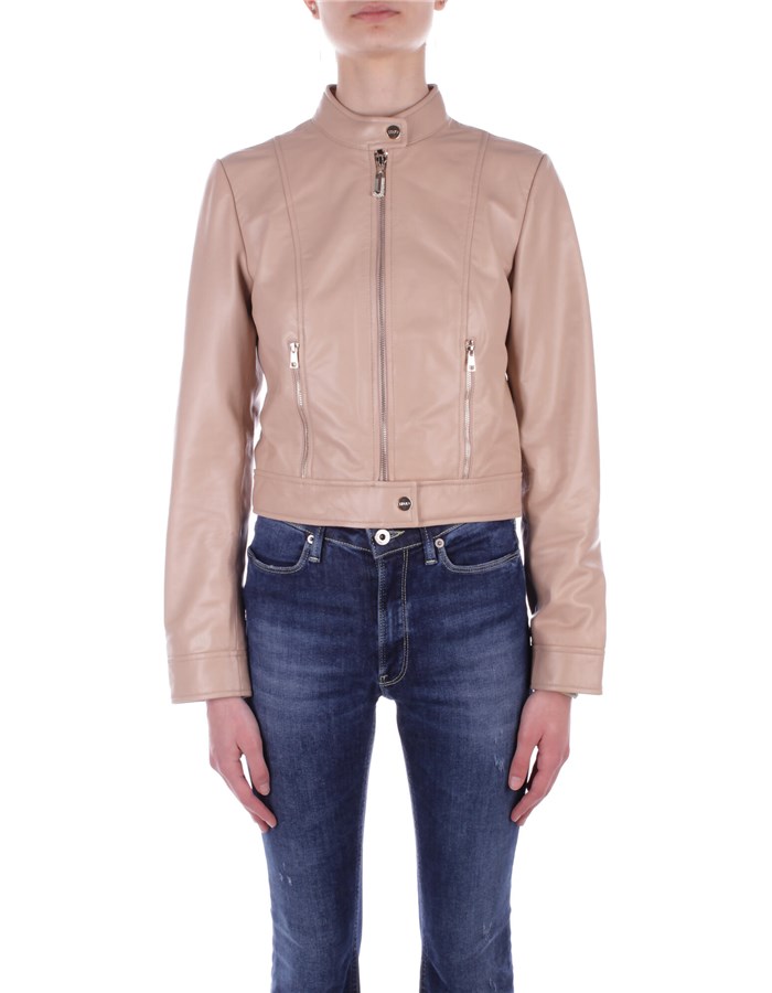 LIU JO Jackets Biker CA4256 P0336 Beige