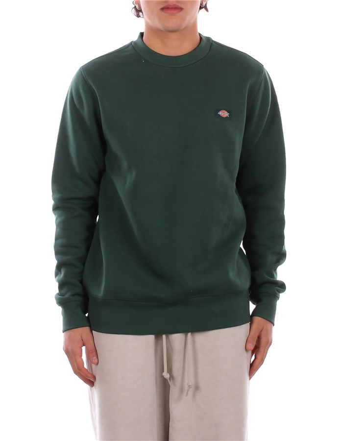 DICKIES Felpe Girocollo Green