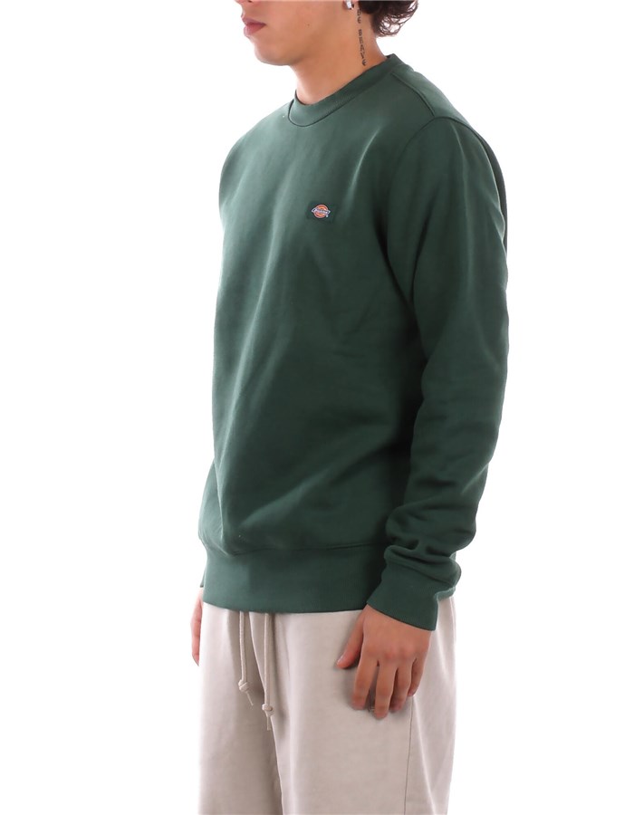 DICKIES Felpe Girocollo Green