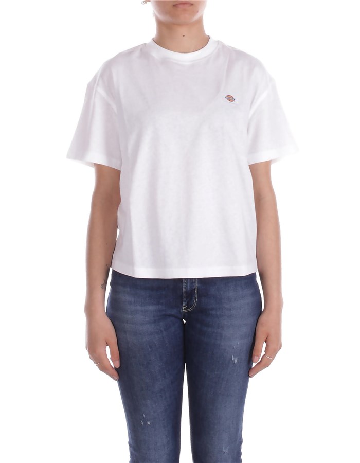 DICKIES Manica Corta White