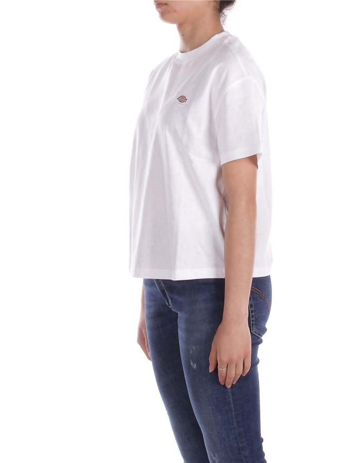 DICKIES Manica Corta White
