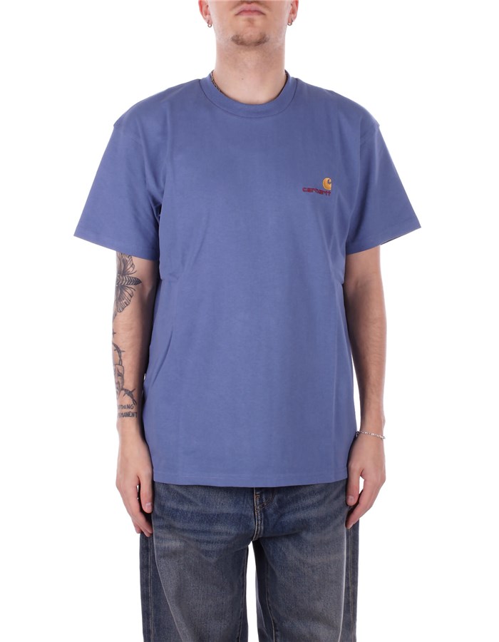 CARHARTT WIP Short sleeve Blue iris