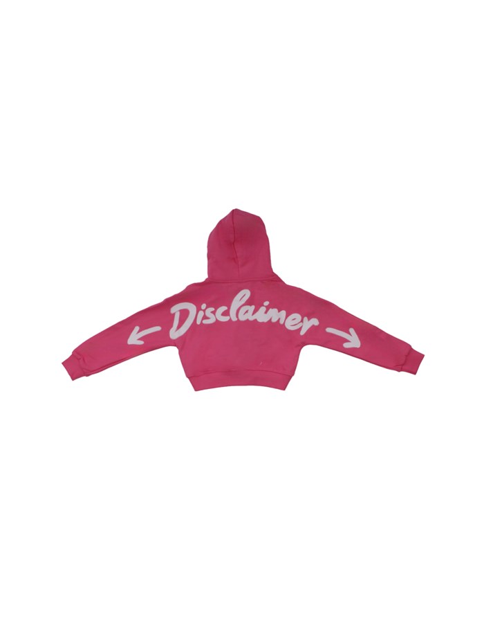 DISCLAIMER Hoodies Fuchsia