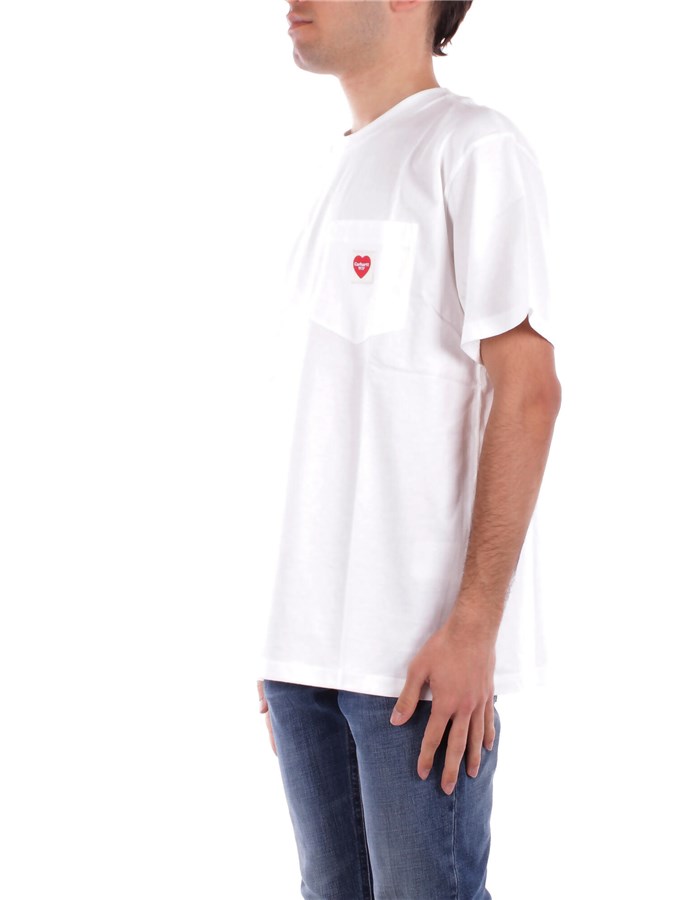 CARHARTT WIP Short sleeve White red