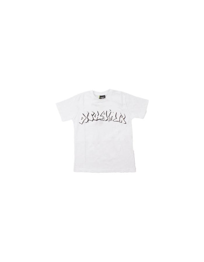 DISCLAIMER T-shirt Manica Corta 58006 Bianco