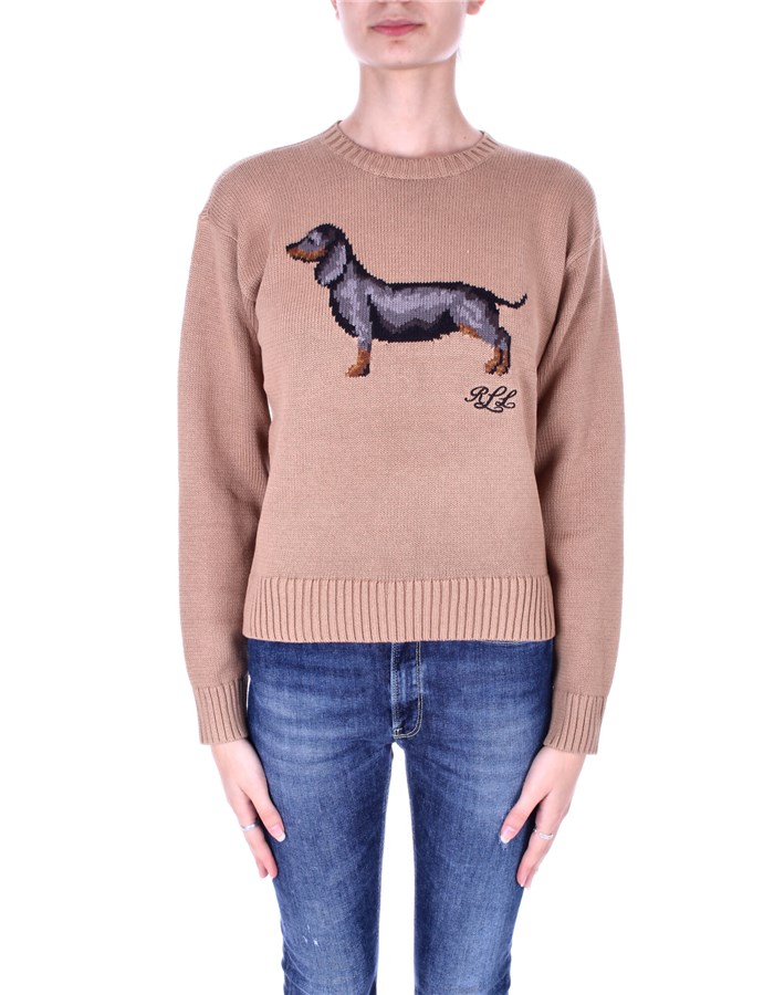 RALPH LAUREN Sweater Camel
