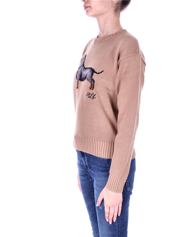 RALPH LAUREN Sweater Camel