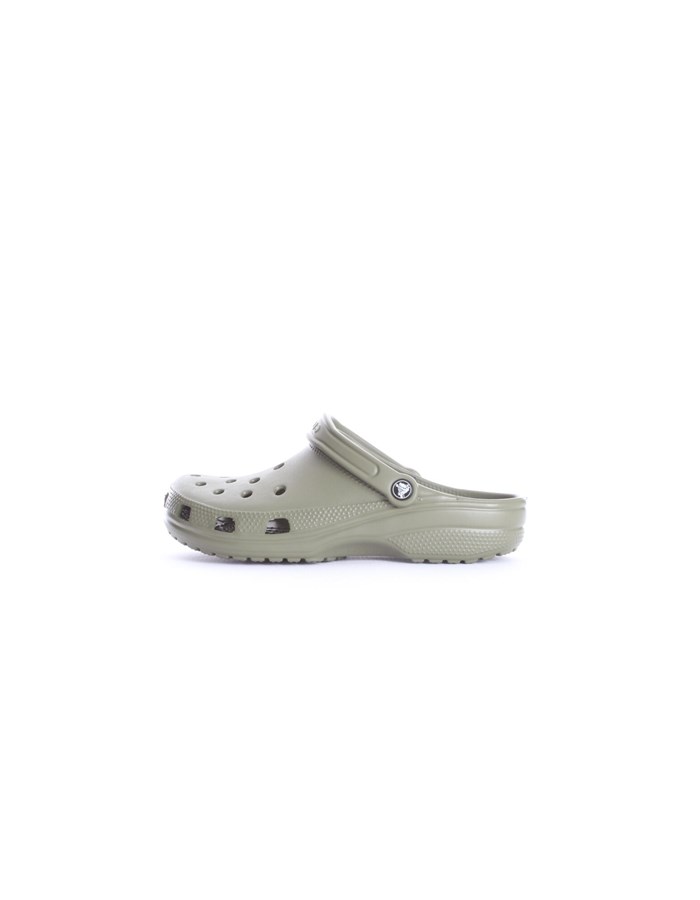 CROCS Scarpe Basse Ciabatta 10001 Verde militare