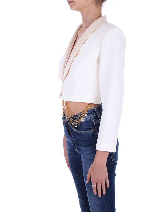 ELISABETTA FRANCHI Short jackets Butter