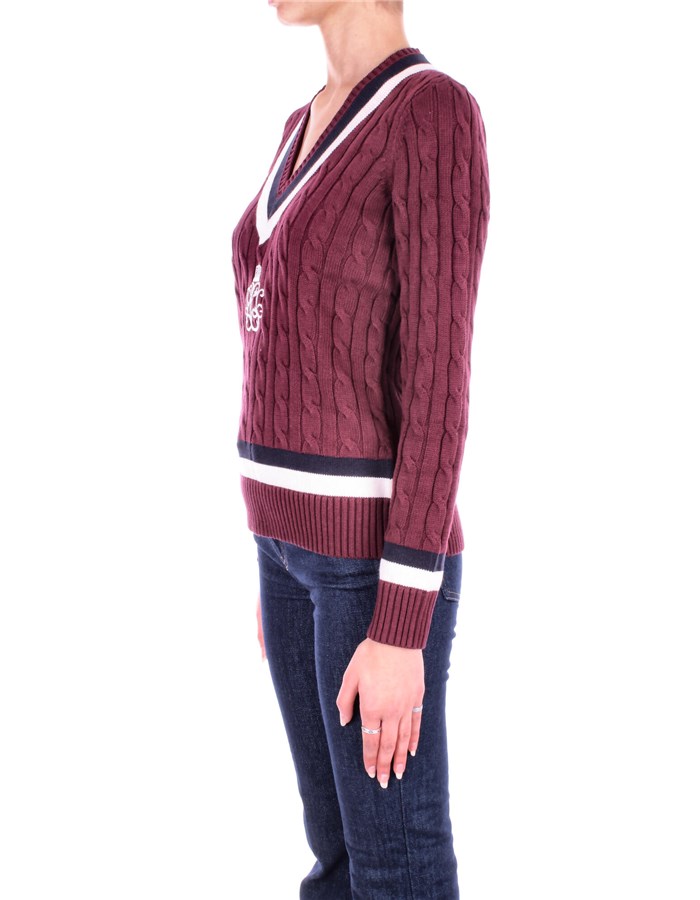RALPH LAUREN V-neck  Bordeau