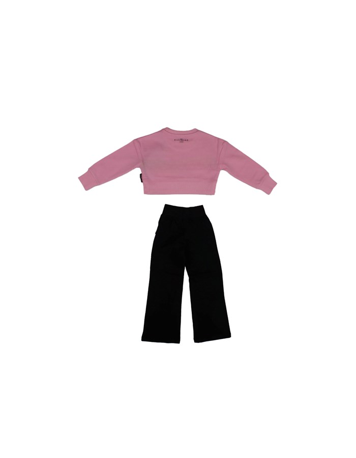 JOHN RICHMOND Sweatshirt + pants Pink / Black
