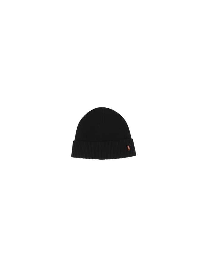 RALPH LAUREN Beanie Black