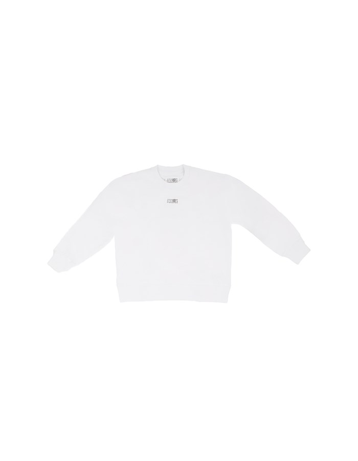 MM6 MAISON MARGIELA Felpe Girocollo Bianco