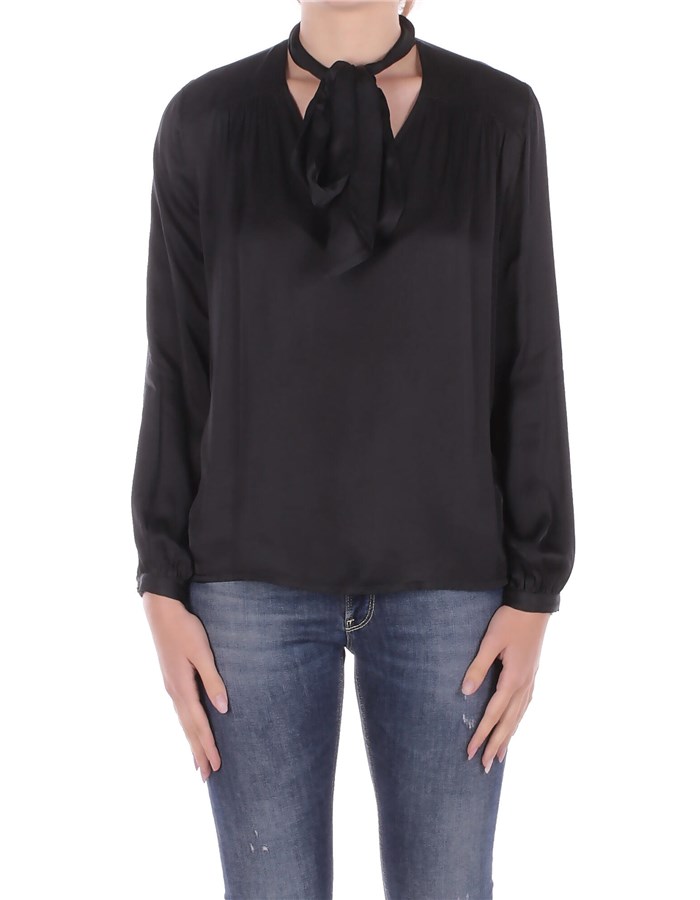 MANILA GRACE Camicie Bluse C037VU Nero