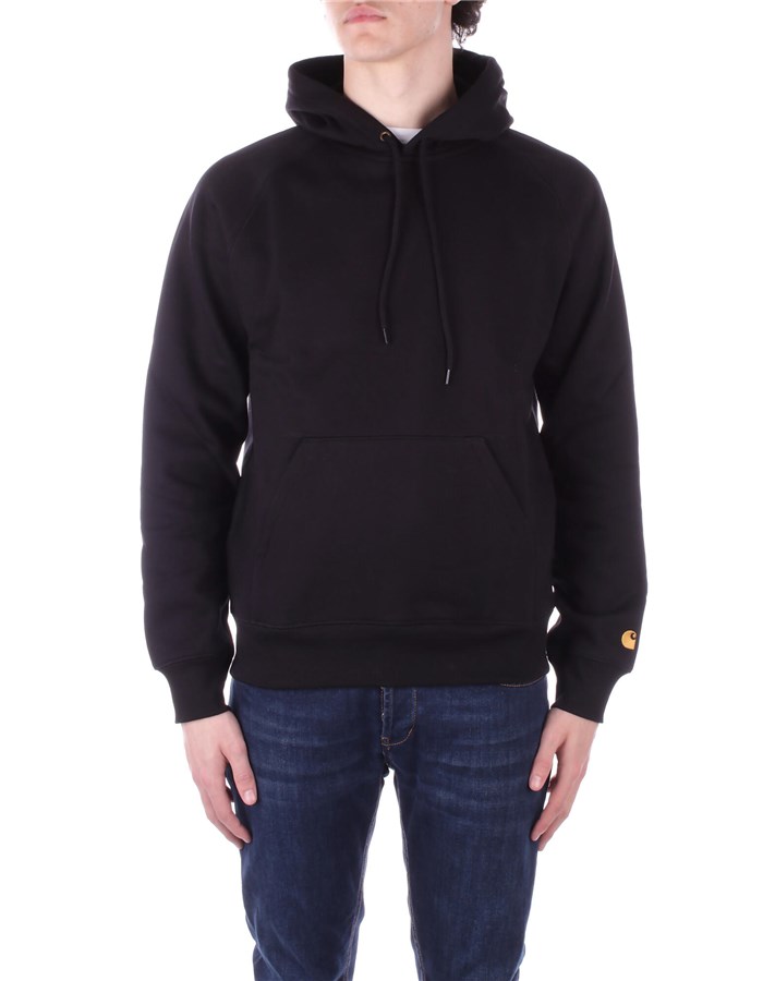 CARHARTT WIP Con Cappuccio Black