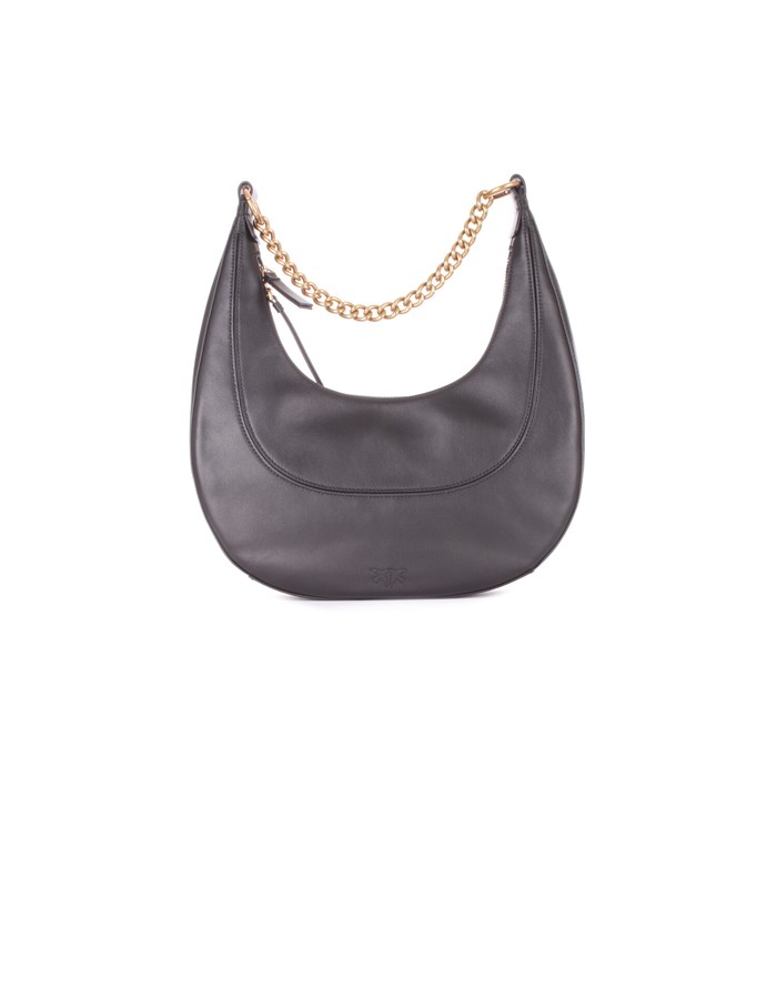 PINKO Hand Bags Black gold