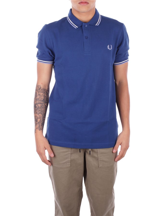 FRED PERRY Short sleeves Sugar paper