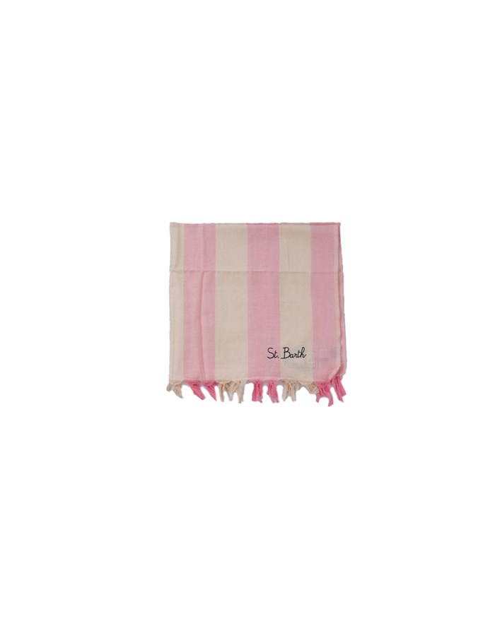 MC2 SAINT BARTH Beach towel Beige pink