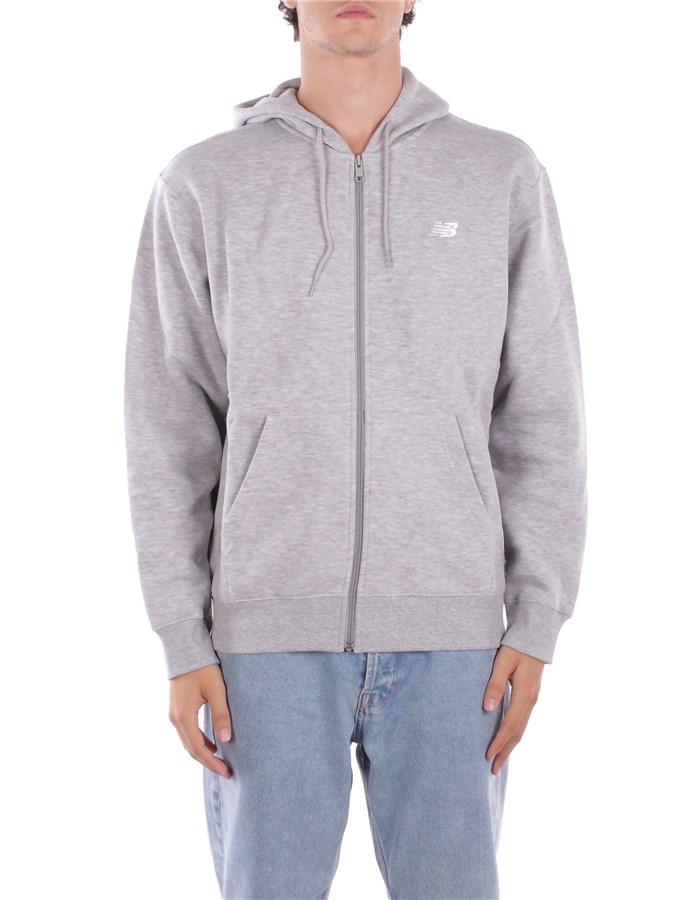 NEW BALANCE Con Cappuccio Grey