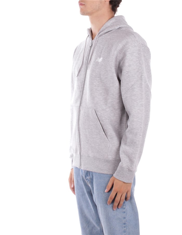NEW BALANCE Con Cappuccio Grey
