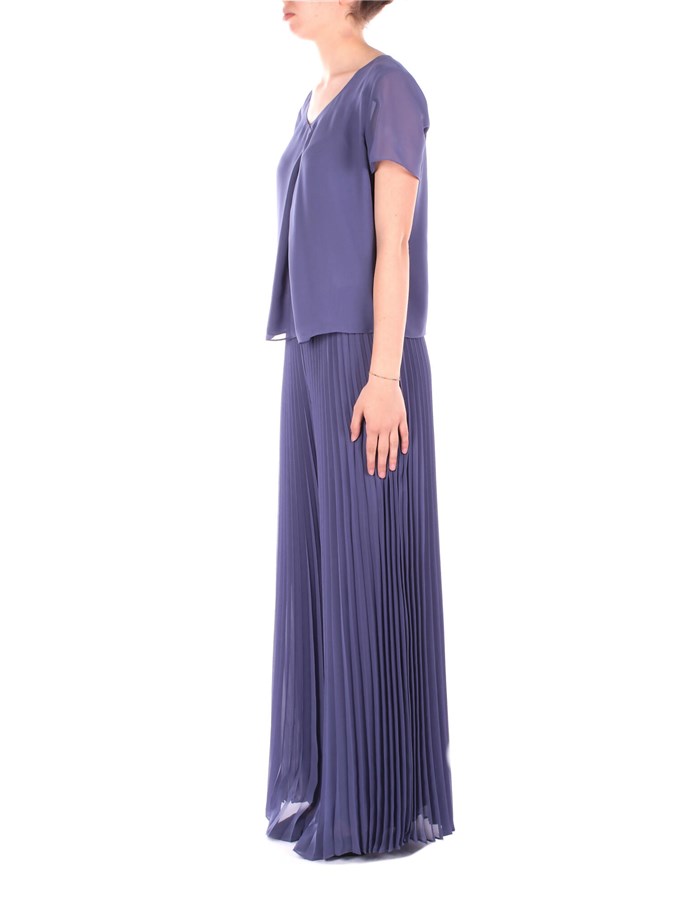 EMPORIO ARMANI Palazzo pants Blue